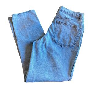 Women's J.Crew High‎ Rise Classic Vintage Straight Light Wash Jeans Size 26